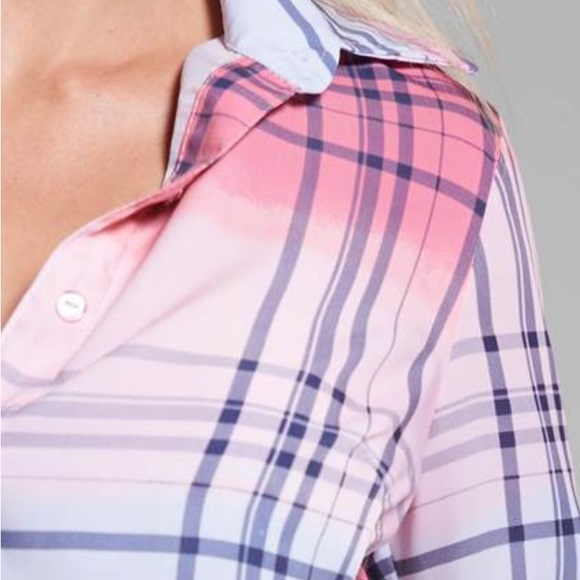 Plaid loose sleeves dress - Picture 3 of 4